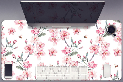 Tapis de bureau Fleurs subtiles