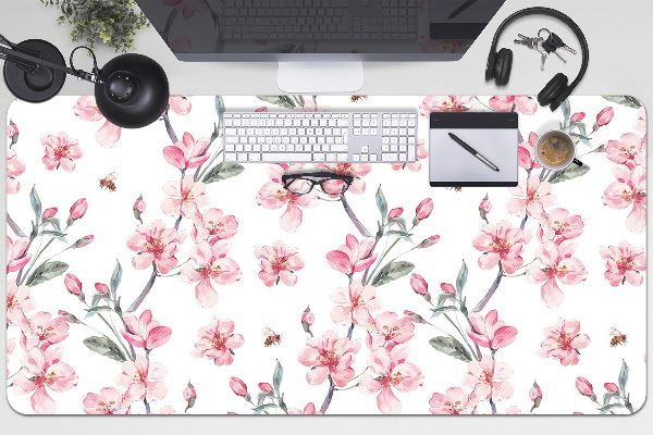Tapis de bureau Fleurs subtiles