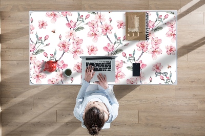 Tapis de bureau Fleurs subtiles