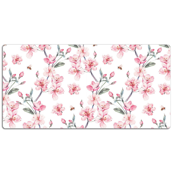 Tapis de bureau Fleurs subtiles