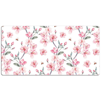 Tapis de bureau Fleurs subtiles