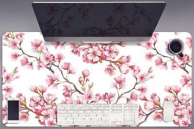 Sous main de bureau fleur de cerisier