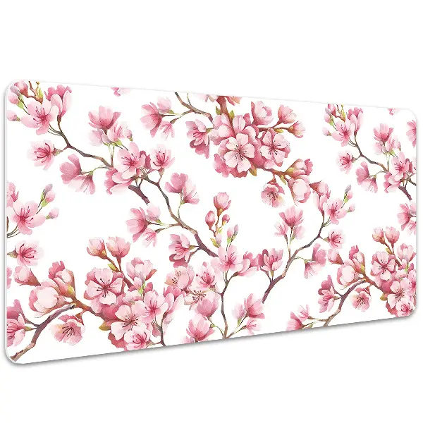 Sous main de bureau fleur de cerisier
