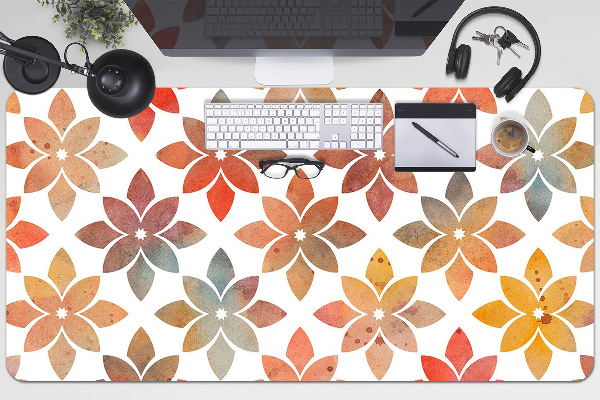 Sous-main bureau Motif floral
