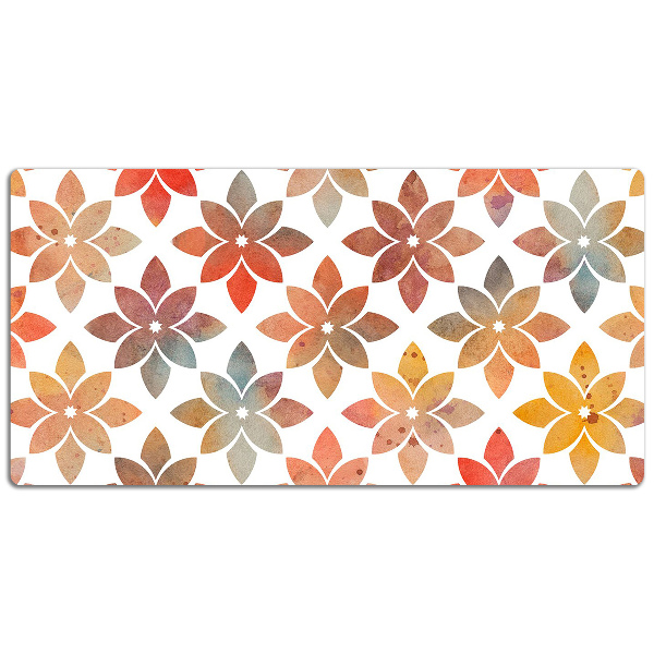 Sous-main bureau Motif floral