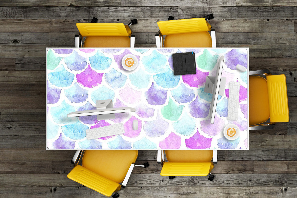 Tapis de bureau Gouttes colorées