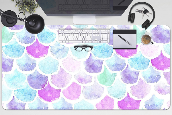 Tapis de bureau Gouttes colorées