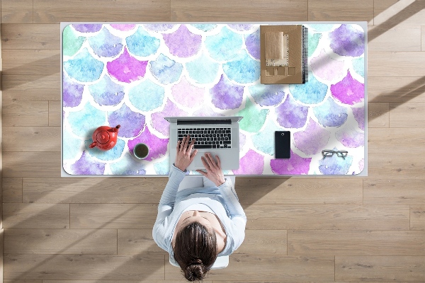 Tapis de bureau Gouttes colorées
