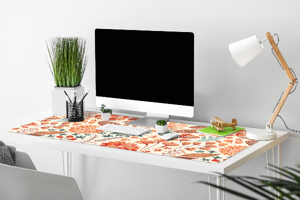 Sous-main bureau Fleurs artistiques