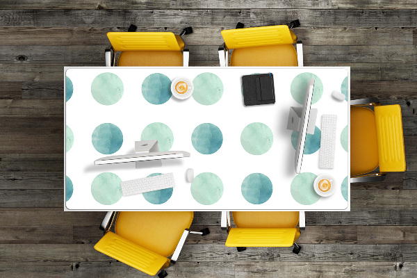 Tapis de bureau Points aquarelles