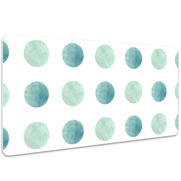 Tapis de bureau Points aquarelles