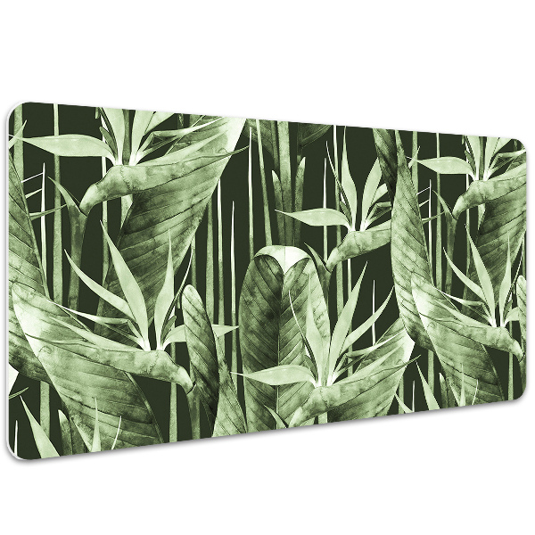 Sous main de bureau Feuilles sombres