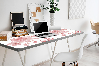 Sous-main bureau Fleurs pastel