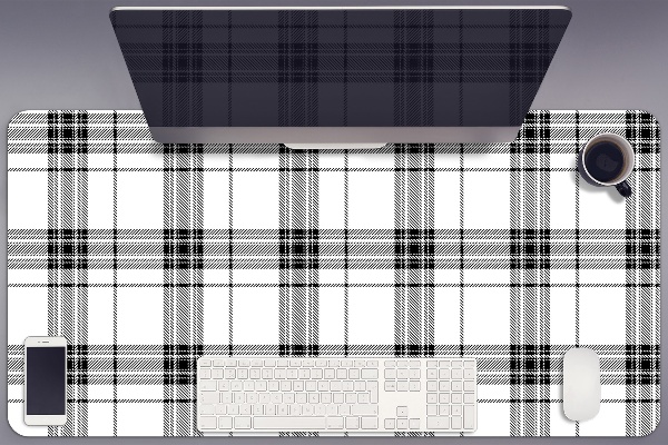 Tapis de bureau Motif plaid