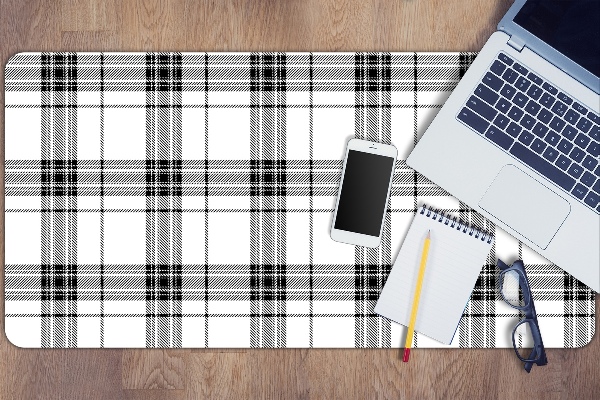 Tapis de bureau Motif plaid