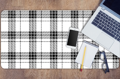 Tapis de bureau Motif plaid