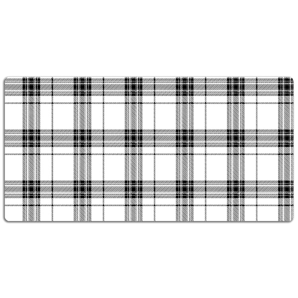 Tapis de bureau Motif plaid