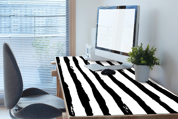 Sous main de bureau Modèle de zèbre