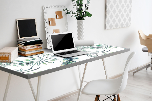 Sous-main bureau Feuilles comme des plumes