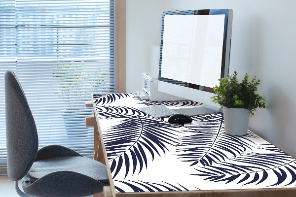 Sous-main bureau Paume tropicale