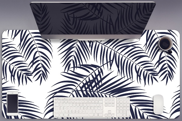 Sous-main bureau Paume tropicale