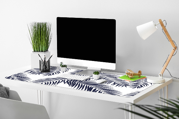 Sous-main bureau Paume tropicale