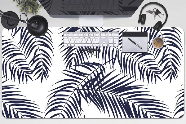 Sous-main bureau Paume tropicale