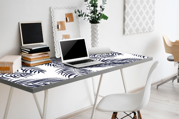 Sous-main bureau Paume tropicale