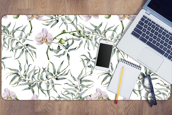 Tapis de bureau Orchidées roses