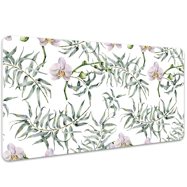 Tapis de bureau Orchidées roses