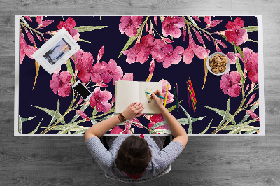 Tapis de bureau Fleurs aquarelles