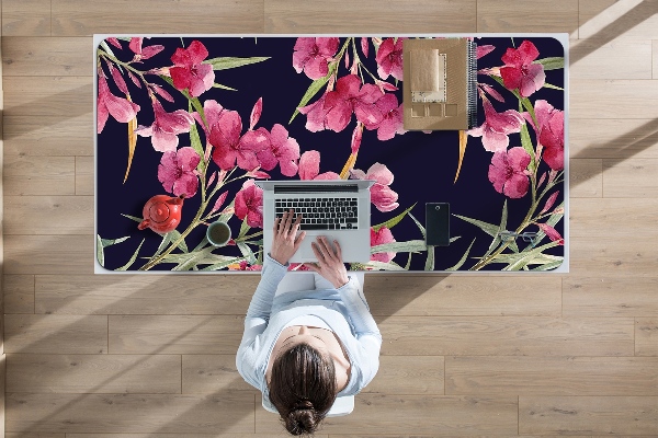 Tapis de bureau Fleurs aquarelles