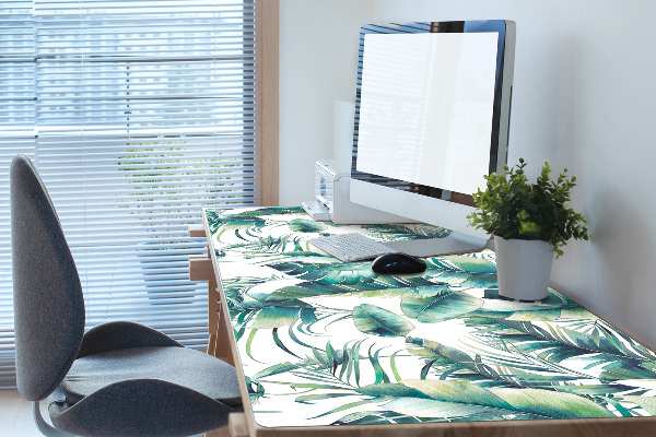 Sous-main bureau Feuilles tombantes