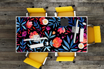 Sous main de bureau Motif floral