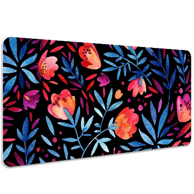 Sous main de bureau Motif floral