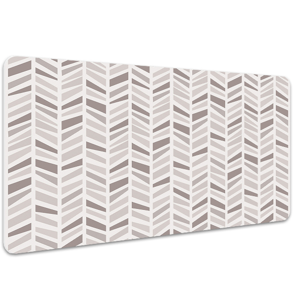 Sous-main bureau Géométrie à Herringbone