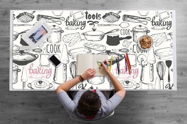 Tapis de bureau Motifs de cuisine