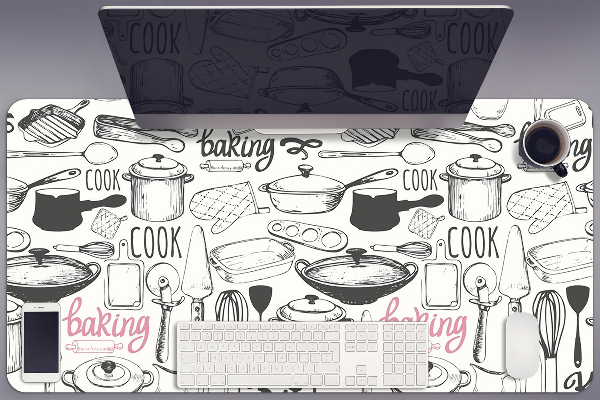 Tapis de bureau Motifs de cuisine
