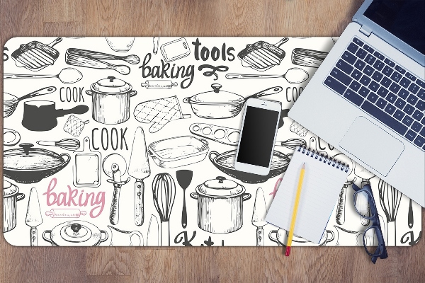 Tapis de bureau Motifs de cuisine