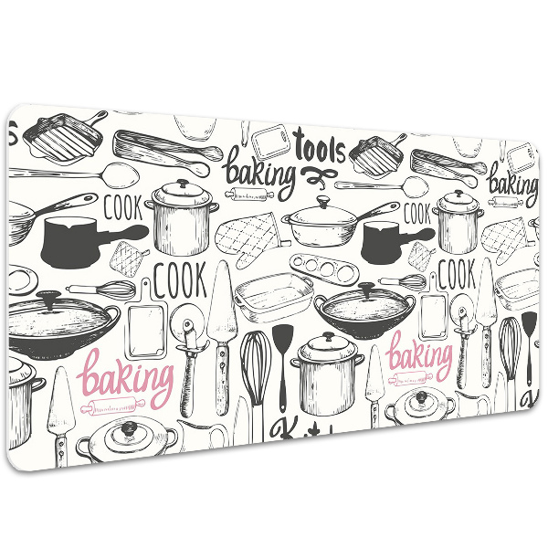 Tapis de bureau Motifs de cuisine
