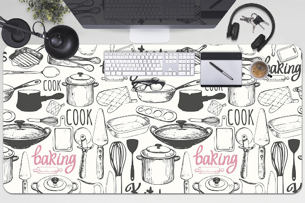 Tapis de bureau Motifs de cuisine