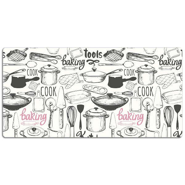 Tapis de bureau Motifs de cuisine