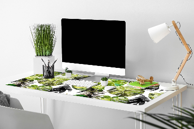 Tapis de bureau Feuilles d'aquarelle