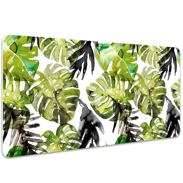 Tapis de bureau Feuilles d'aquarelle