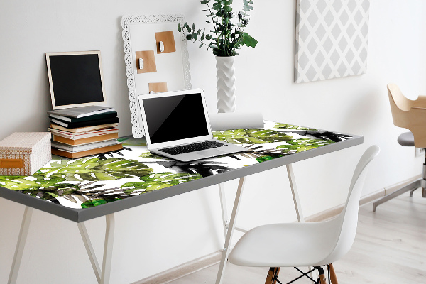Tapis de bureau Feuilles d'aquarelle