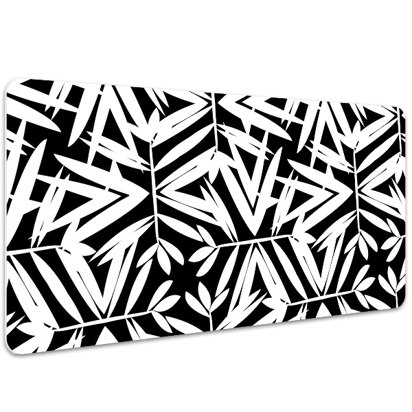 Protège bureau Motif noir et blanc