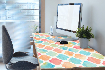 Sous main de bureau Modèle coloré