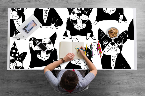 Sous main de bureau Joyeux chiens