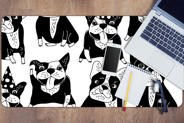 Sous main de bureau Joyeux chiens