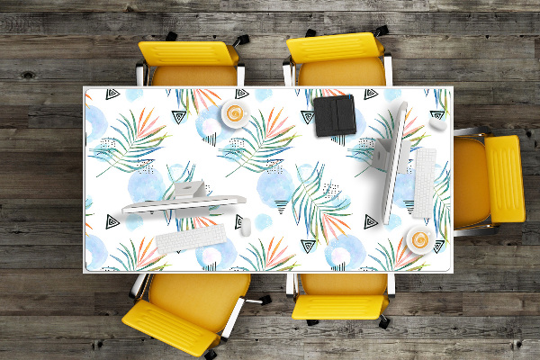 Tapis de bureau Modèle tropical